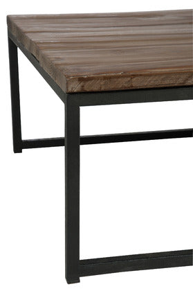MANGO INDUSTRIAL COFFEE TABLE SET | 120X80X38CM / 120X72X32CM