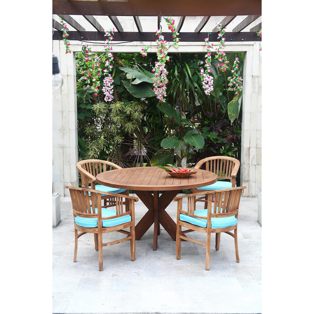 TONGARIKI - TEAK WOOD DINING TABLE