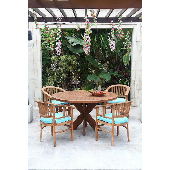 TONGARIKI - TEAK WOOD DINING TABLE