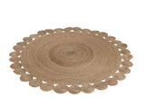 FLOR ROUND JUTE RUG