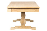 TAHYA TEAK WOOD DINING TABLE EXTENDABLE 200-280