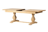 TAHYA TEAK WOOD DINING TABLE EXTENDABLE 200-280