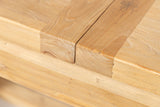 TAHYA TEAK WOOD DINING TABLE EXTENDABLE 200-280