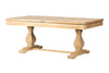 TAHYA TEAK WOOD DINING TABLE EXTENDABLE 200-280