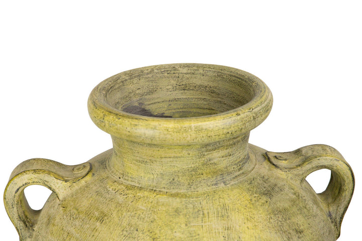 ULUA TERRACOTA VASE | GREEN 50X150CM