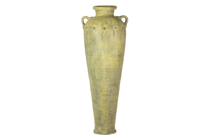 ULUA TERRACOTA VASE | GREEN 50X150CM