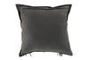 LEATHER ETHNIC CUSHION  - GREY