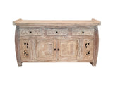 ARIADNE -  CARVED TEAK WOOD BUFFET