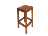 ARMAZI - RECLAIMED TEAK WOOD BAR STOOL