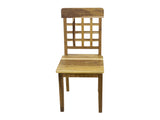 BENGKALIS TEAK DINING CHAIR | NATURAL 45X45X95CM