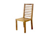 BATANTA TEAK DINING CHAIR | NATURAL/WHITE 42X48X92CM