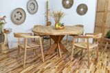 TONGARIKI - TEAK WOOD DINING TABLE