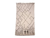 BENI OURAIN RUG - NATURAL WOOL RUG - LARGE -