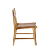 BILL - TEAK AND LEATHER CHAIR