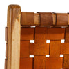 BILL - TEAK AND LEATHER CHAIR