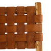 BILL - TEAK AND LEATHER CHAIR
