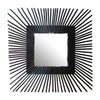 CARIBE BLACK - BLACK RATTAN MIRROR