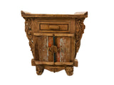 DAEDALUS -  CARVED TEAK WOOD BUFFET