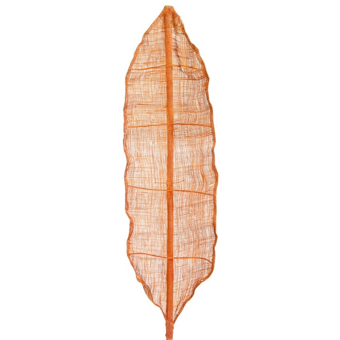 DECO LEAF | ORANGE 20X200CM