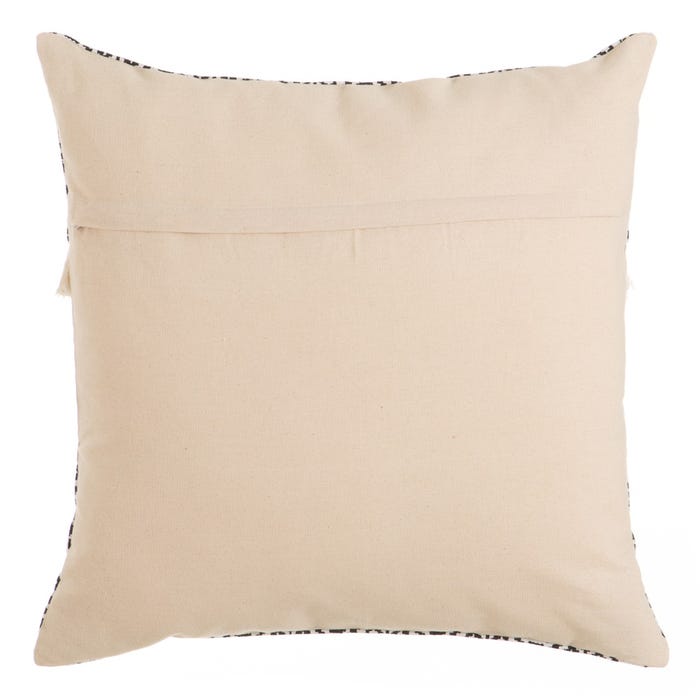 DENZ CUSHION | BEIGE/BLACK&WHITE