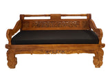 GOVINDA - INDONESIAN CARVED TEAK WOOD DAYBED