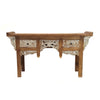 GUNNAR CARVED TEAK WOOD CONSOLE TABLE | 150X40X83CM
