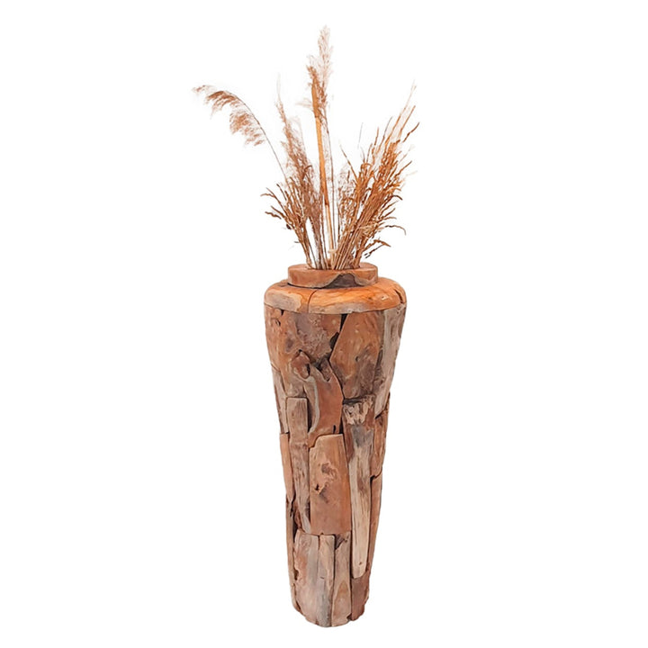 HORUS - RECLAIMED RUSTIC TEAK POT