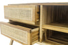 DESIDERIUM - TEAK WOOD AND RATTAN TV CONSOLE