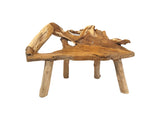 ISHA - TEAK ROOT WOOD BENCH