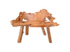 ISHA - TEAK ROOT WOOD BENCH