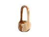 ISMENE TEAK POT | NATURAL 20X35CM