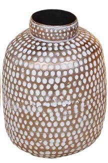 MORPHER VASE WHITE-GOLD 45