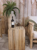 KALIMNOS - TEAK WOOD SIDE TABLE