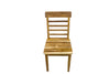 LAKOR TEAK DINING CHAIR | NATURAL 45X45X95CM