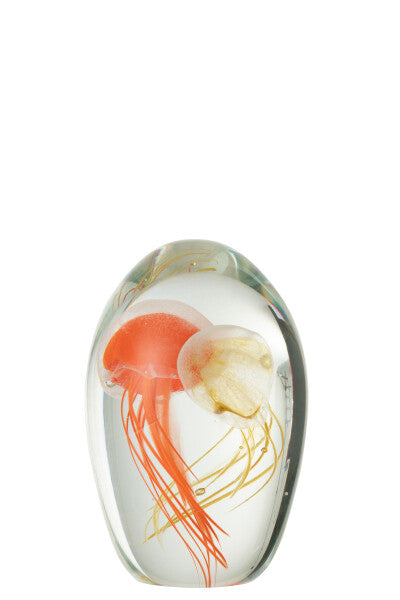 Smaller Medusa Glass Sunrise version highlighting warm internal color details.