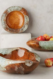 MUTURI GLAZE - TEAK BOWL