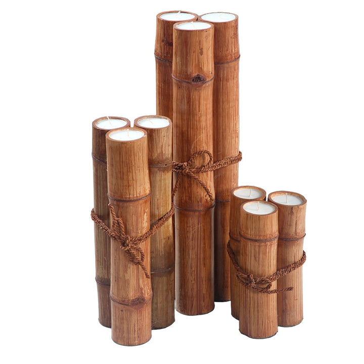 NEREA BAMBOO CANDLE NATURAL