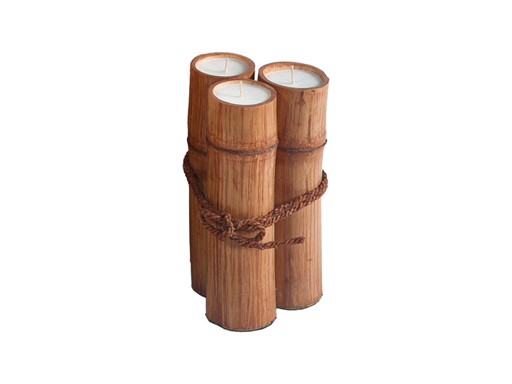 NEREA BAMBOO CANDLE NATURAL
