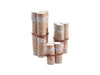 TRIPLE BAMBOO CANDLE WHITE WASH