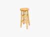OSAKA - TEAK WOOD BAR STOOL