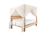 SHEREZADE - TEAK WOOD AND BAMBOO LAMINATION BED