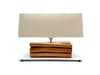 SEPANG TEAK WOOD TABLE LAMP | 47X23X52CM