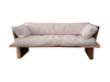 SEYCHELLES - TWO SEAT SOLID WOOD SOFA