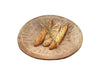 THEMIS TEAK PLATE | NATURAL 68CM