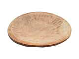 THEMIS TEAK PLATE | NATURAL 68CM