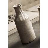 SULA TERRACOTA WHITE WASH VASE "F"