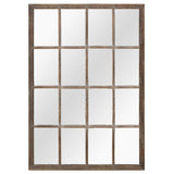 WOOD WINDOW MIRROR