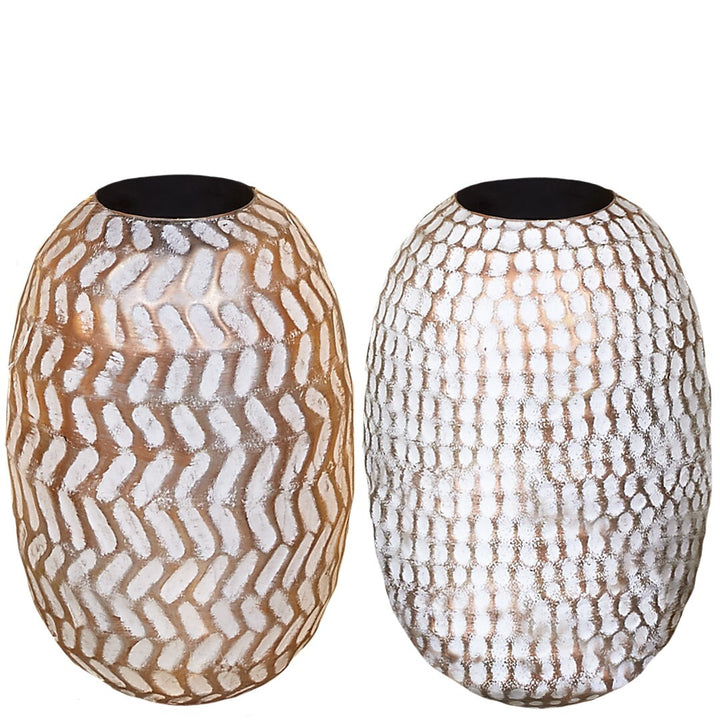 MORPHE VASE | WHITE WASH 27X37XCM