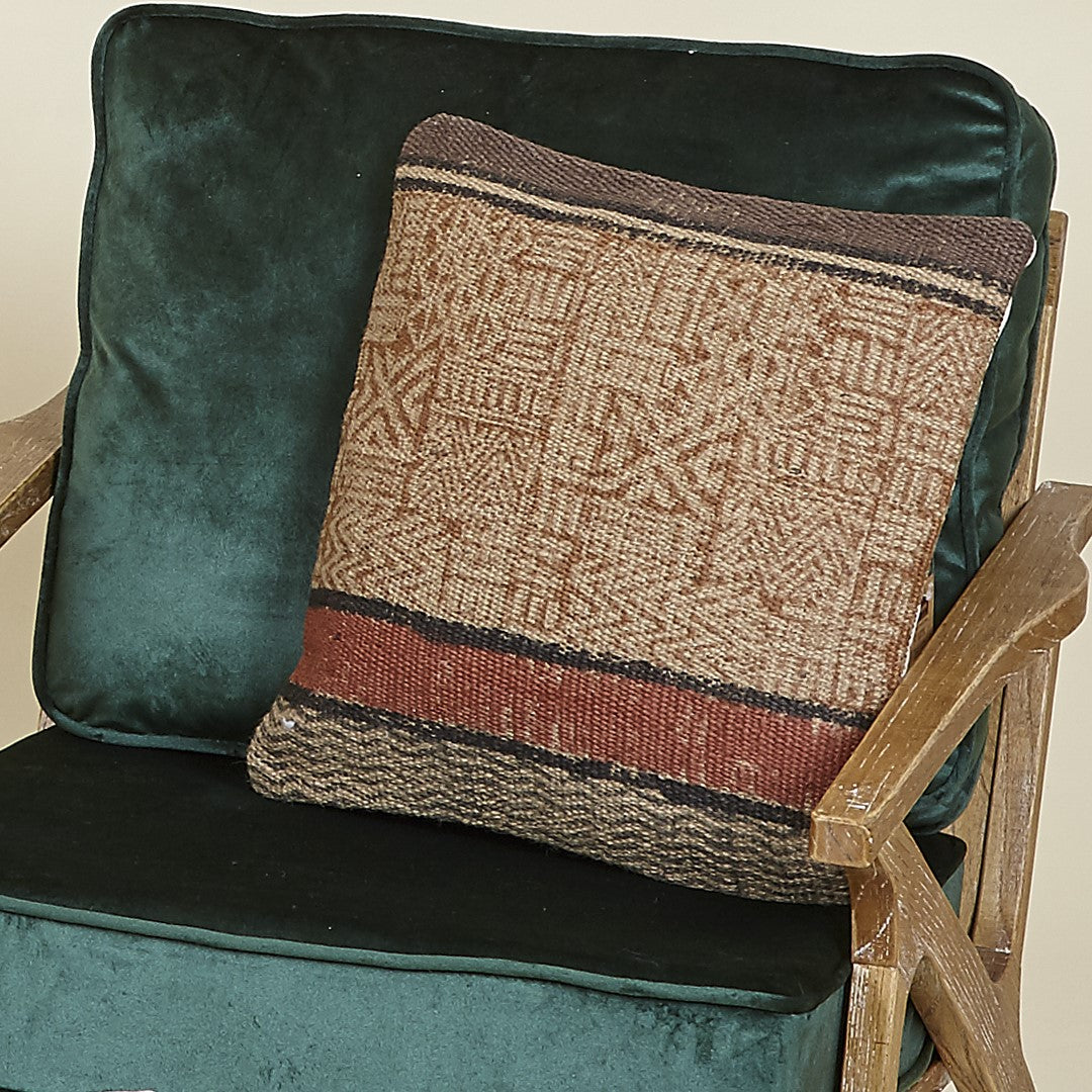 TANZANIA YUTE CUSHION 45X45
