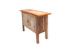 ACANTHA -  CARVED TEAK WOOD CONSOLE TABLE